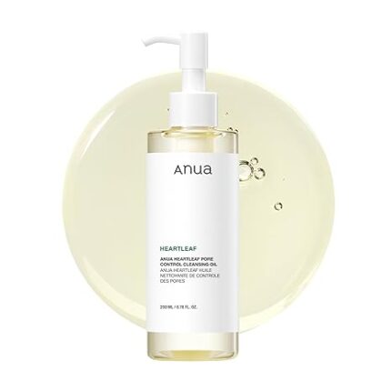 Anua Heartleaf Pore Control Cleansing Oil, Oil Cleanser for Face, Makeup Blackhead Remover, Korean Skin Care 6.76 fl oz(200ml) (original)