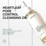 Anua Heartleaf Pore Control Cleansing Oil, Oil Cleanser for Face, Makeup Blackhead Remover, Korean Skin Care 6.76 fl oz(200ml) (original) - Image 2