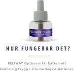 Feliway Optimum 3-Pack Refills - for Cats - Provides Home Security - Natural for Cats - 3 x 48 ml - Image 5