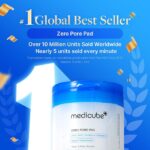 Medicube Zero Pore Pads 2.0, Dual-Textured Facial Toner Pads for Exfoliation and Pore Care with 4.5% AHA Lactic Acid & 0.45% BHA Salicylic Acid, Ideal for All Skin Types, Korean Skin Care - Image 2